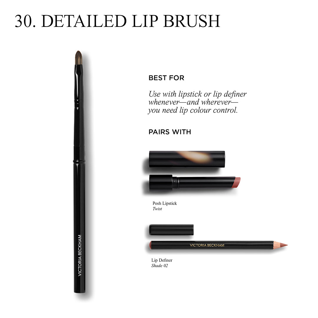 30. Detailed Lip Brush