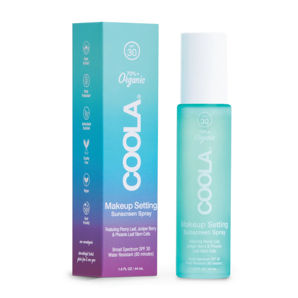 Makeup Setting Spray Organic Sunscreen SPF 30