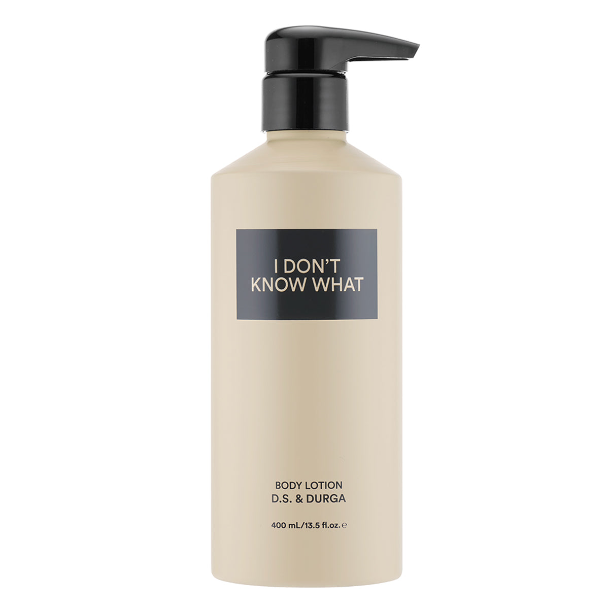 In Don't Know What Body Lotion