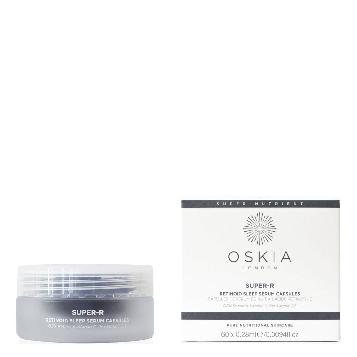 Super-R Retinoid Sleep Serum Capsules