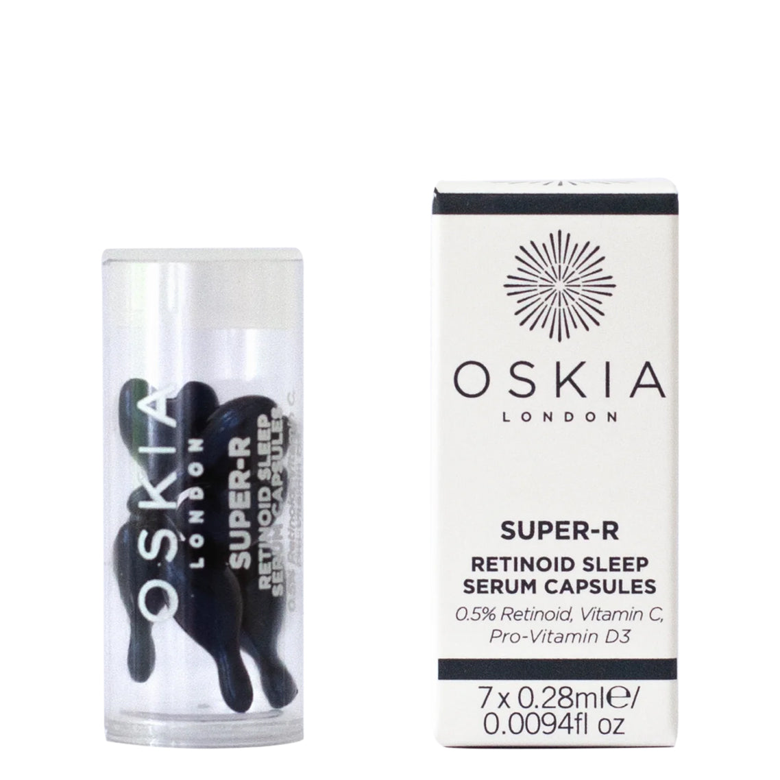 Super-R Retinoid Sleep Serum Capsules Travel Size