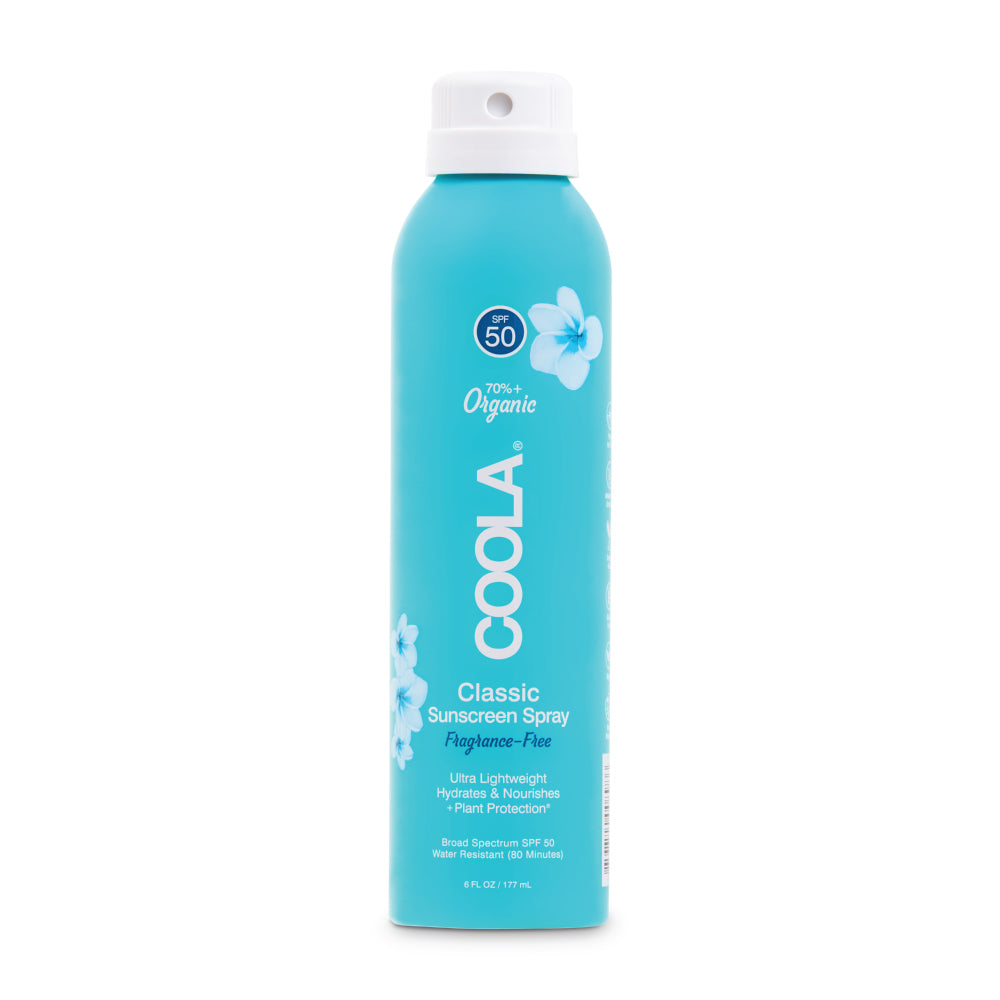 Classic Body Organic Sunscreen Spray SPF 50 - Fragrance Free