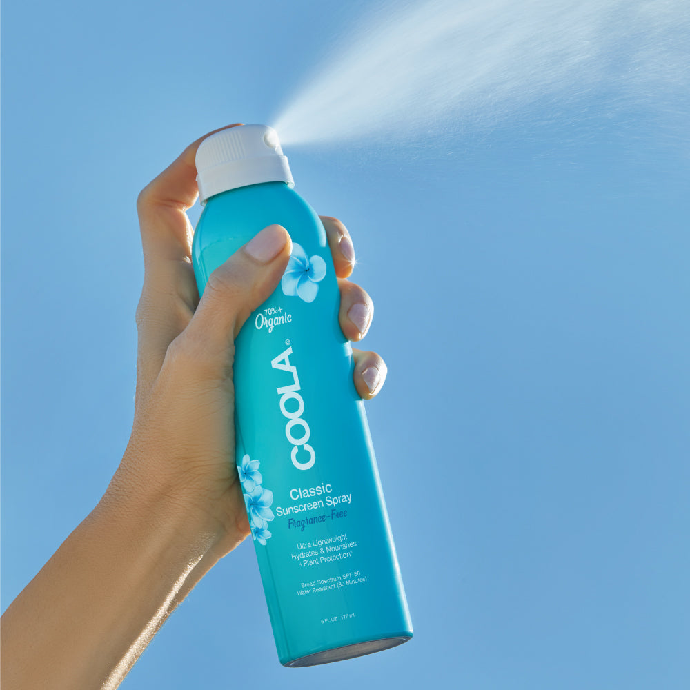 Classic Body Organic Sunscreen Spray SPF 50 - Fragrance Free