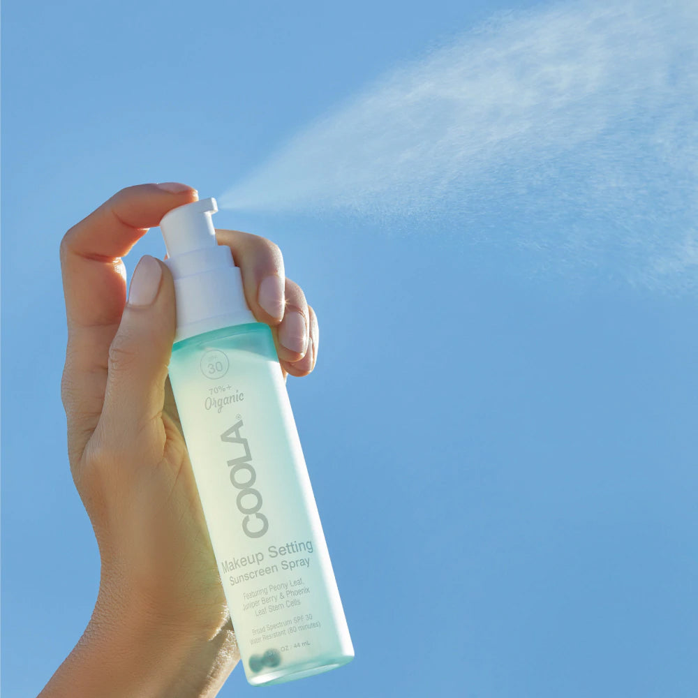 Makeup Setting Spray Organic Sunscreen SPF 30