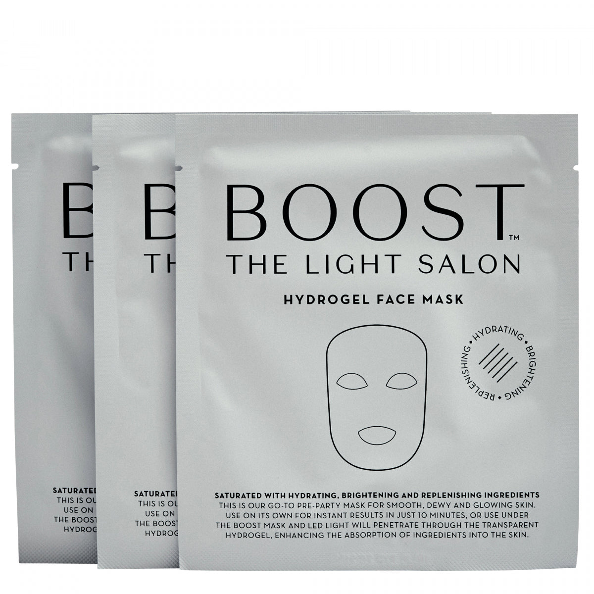 Hydrogel Face Mask - 5 pack