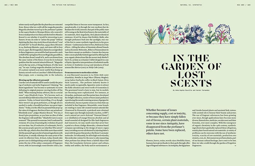 Nez Magazine  #05 Natural vs. Synthetic