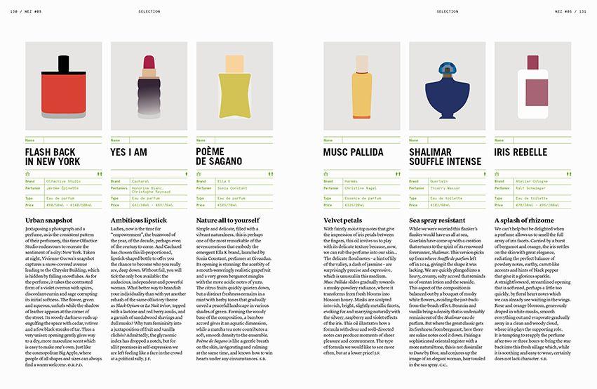 Nez Magazine  #05 Natural vs. Synthetic