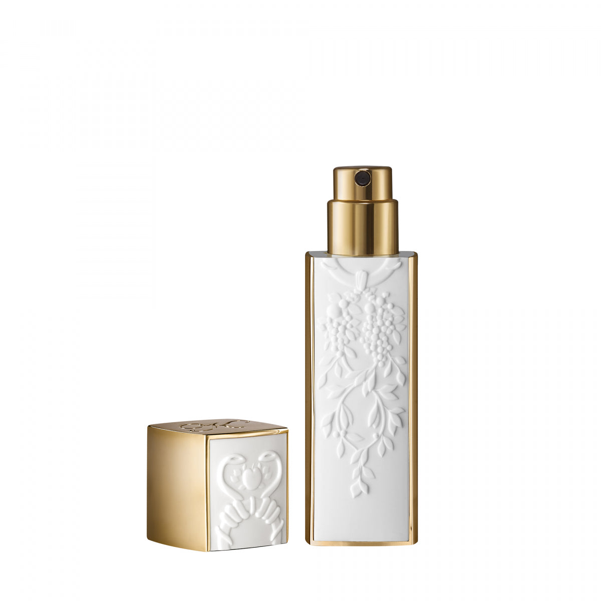 White Refillable Travel Spray